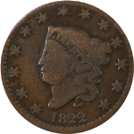 1822 Large Cent
