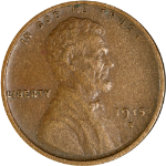 1915-S Lincoln Cent - Choice+