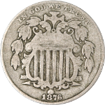 1876 Shield Nickel