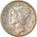 1937-S Mercury Dime