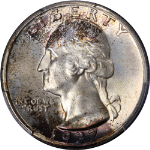 1937-D Washington Quarter PCGS MS66 Nice Luster Nice Strike