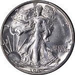 1942-S Walking Liberty Half PCGS MS64 Blast White Great Eye Appeal
