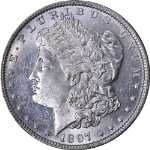 1897-P Morgan Silver Dollar PCGS MS62 PL Nice Eye Appeal Strong Strike