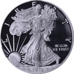 2016-W Silver American Eagle $1 NGC PF70 Ultra Cameo Early Releases Lettered Edg