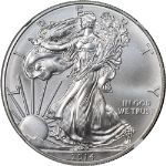 2014 Silver American Eagle $1 NGC MS70 Silver Foil Label - STOCK