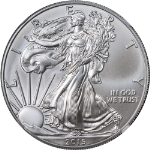 2015 Silver American Eagle $1 NGC MS70 Brown Label