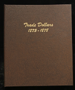 Used Dansco Trade Dollars Album - #6172, No Coins