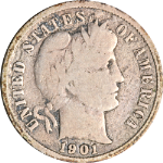 1901-S Barber Dime