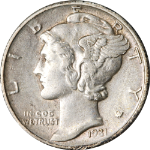 1931-P Mercury Dime