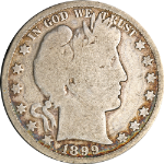 1899-O Barber Half Dollar