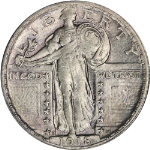 1918-S Standing Liberty Quarter Nice Unc Nice Eye Appeal Nice Luster