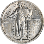1919-D Standing Liberty Quarter Choice AU Nice Eye Appeal Nice Strike