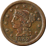 1853 Large Cent