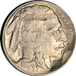 1913-P Type 2 Buffalo Nickel - Planchet Flaws