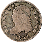 1821 Bust Dime