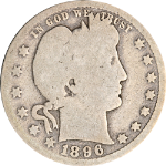 1896-O Barber Quarter