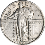 1925-P Standing Liberty Quarter