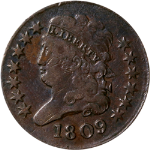 1809 Half Cent