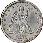 1875-S Twenty (20) Cent Piece Nice Unc Great Eye Appeal Nice Strike