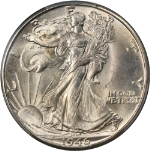 1946-D Walking Liberty Half PCGS MS65 Great Eye Appeal Strong Strike