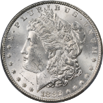 1882-P Morgan Silver Dollar PCGS MS63 Blast White Great Eye Appeal