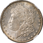 1896-P Morgan Silver Dollar NGC MS63 - Toning