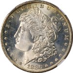 1880-S Morgan Silver Dollar NGC MS66 - Toning