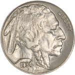 1934-P Buffalo Nickel