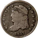 1837 Bust Half Dime - Choice