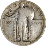 1917-P Type 2 Standing Liberty Quarter