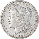 1896-S Morgan Silver Dollar - Cleaned
