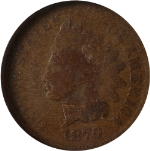 1870 Indian Cent NGC Good Nice Eye Appeal Nice Strike