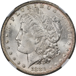1881-CC Morgan Silver Dollar NGC MS63 Great Eye Appeal Strong Strike