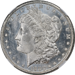 1880-S Morgan Silver Dollar NGC MS63 PL Blast White Superb Eye Appeal