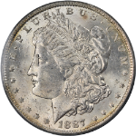1887-O Morgan Silver Dollar PCGS MS63 Nice Eye Appeal Nice Strike