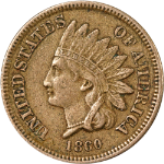 1860 Indian Cent