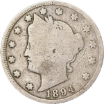 1894 Liberty V Nickel