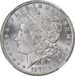 1879-S Morgan Silver Dollar NGC MS66 Blazing White Gem Superb Eye Appeal
