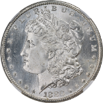 1880-S Morgan Silver Dollar NGC MS65+ Blazing White Gem Superb Eye Appeal