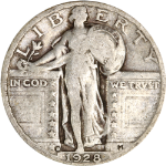 1928-D Standing Liberty Quarter