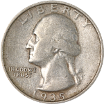 1935-D Washington Quarter