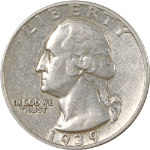 1939-D Washington Quarter