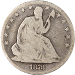 1873-P Seated Half Dollar