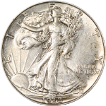 1938-P Walking Liberty Half