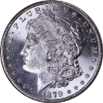 1879-S Morgan Silver Dollar NGC MS66 Blazing White Gem Superb Eye Appeal