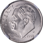 2009-D Roosevelt Dime Special Mint Set NGC MS68 FT