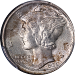 1936-P Mercury Dime PCGS MS66+ Nice Luster Nice Strike