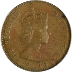 1966 Jamaica 1/2 Penny WTC Ground Zero Recovery PCGS Certified 9-11-01