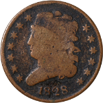 1828 Half Cent