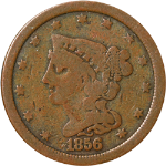 1856 Half Cent
